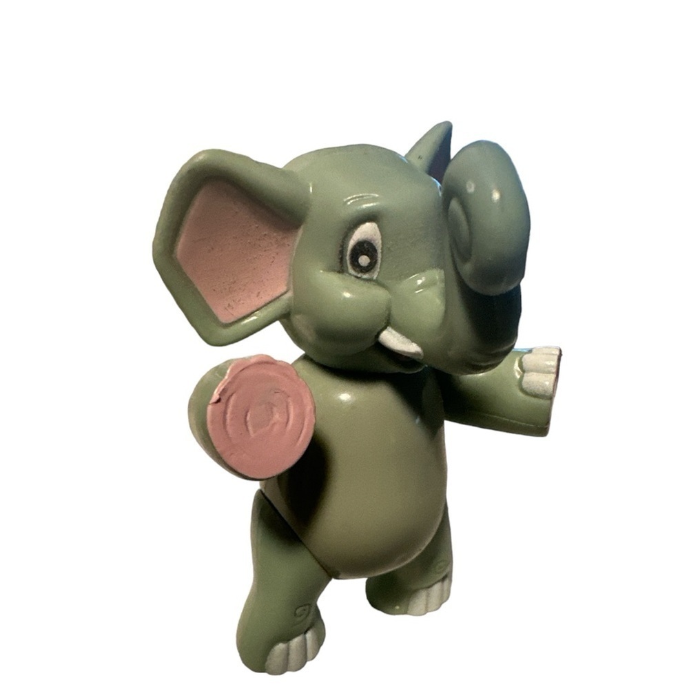 Happy Elephant Toy, Moving limbs, RainForest Cafe animal figure, collectible - Picture 3 of 7